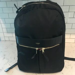 Knomo Beauchamp Backpack Black & gold
